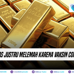 EMAS JUSTRU MELEMAH KARENA VAKSIN CORONA