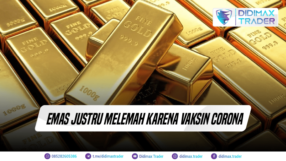 EMAS JUSTRU MELEMAH KARENA VAKSIN CORONA