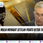 EMAS MULAI MENGUAT SETELAH PIDATO KETUA THE FED