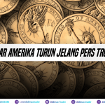 DOLAR AMERIKA TURUN JELANG PERS TRUMP