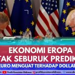 Ekonomi Eropa tak seburuk prediksi, euro menguat terhadap dolar AS