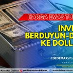 Harga Emas Turun Lagi, Investor Berduyun-duyun ke Dolar AS