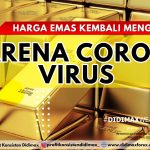 HARGA EMAS MENGUAT KARENA CORONA VIRUS