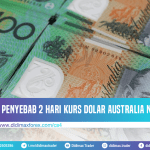 PENYEBAB 2 HARI KURS DOLAR AUSTRALIA NAIK 1,5%