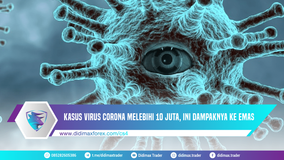 Kasus Virus Corona Melebihi 10 juta, Ini Dampaknya Ke Emas