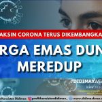 Vaksin Corona Terus Dikembangkan, Harga Emas Dunia Meredup