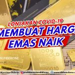 LONJAKAN COVID-19 MEMBUAT HARGA EMAS NAIK