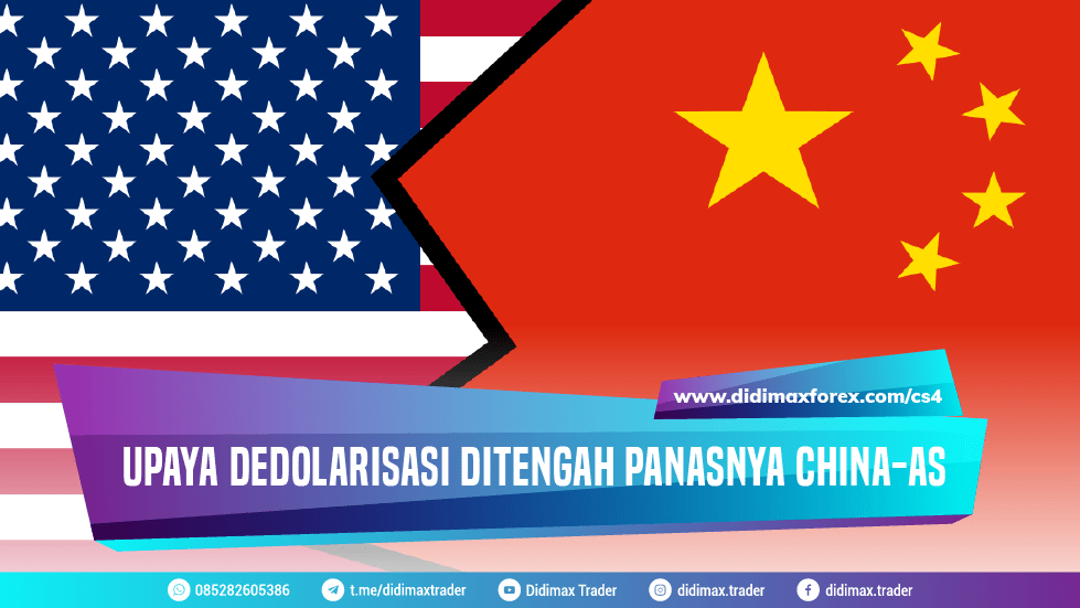 UPAYA DEDOLARISASI DITENGAH PANASNYA CHINA-AS