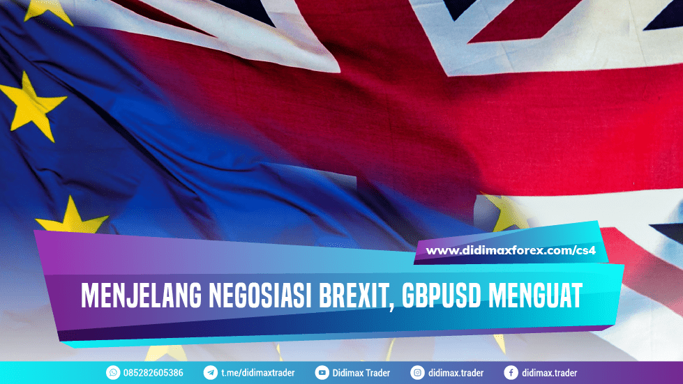 MENJELANG NEGOSIASI BREXIT, GBPUSD MENGUAT