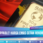 Unstoppable! Harga Emas Cetak Rekor Lagi!