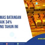 Harga Emas Batangan Sudah Naik 34 Persen Sepanjang Tahun Ini