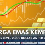 HARGA EMAS NAIK KARENA DOLAR AS JATUH KE POSISI TERNDAH