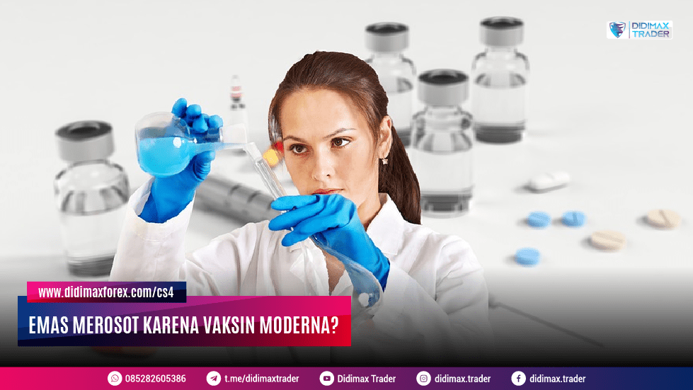 EMAS MEROSOT KARENA VAKSIN MODERNA?