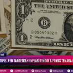 Dolar AS Turun Tipis, Fed Targetkan Inflasi Tinggi & Fokus Tenaga Kerja