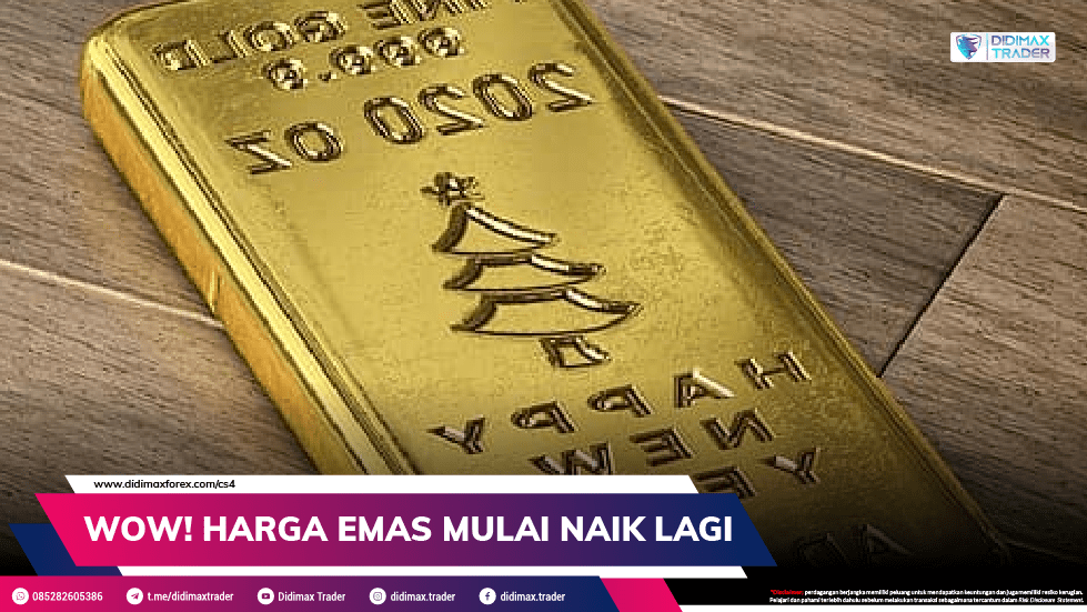 WOW! HARGA EMAS MULAI NAIK LAGI