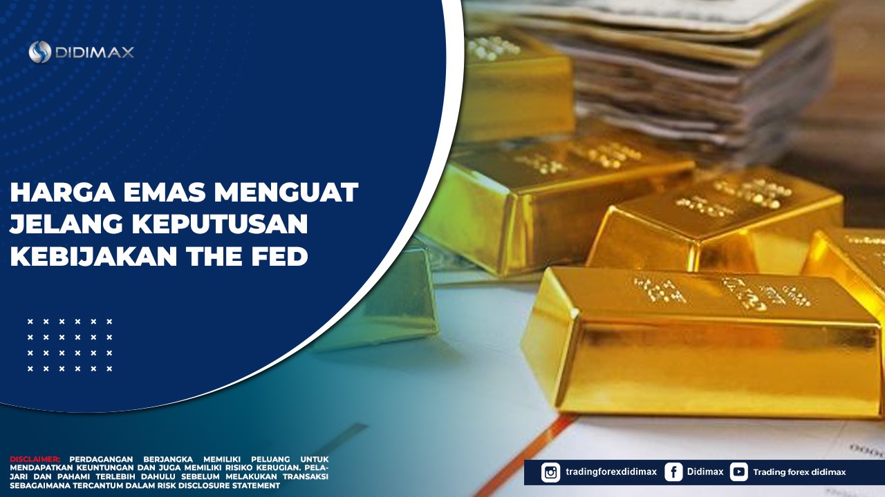 Harga Emas Menguat Jelang Keputusan Kebijakan The Fed