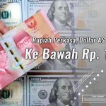 Rupiah Perkasa, Dolar AS Dilengserkan ke Bawah Rp 14.700!