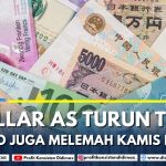 Dolar AS Turun Tipis, Euro Juga Melemah Kamis Pagi