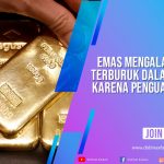 Emas Alami Minggu Terburuk Dalam Sebulan Karena Penguatan Dolar AS
