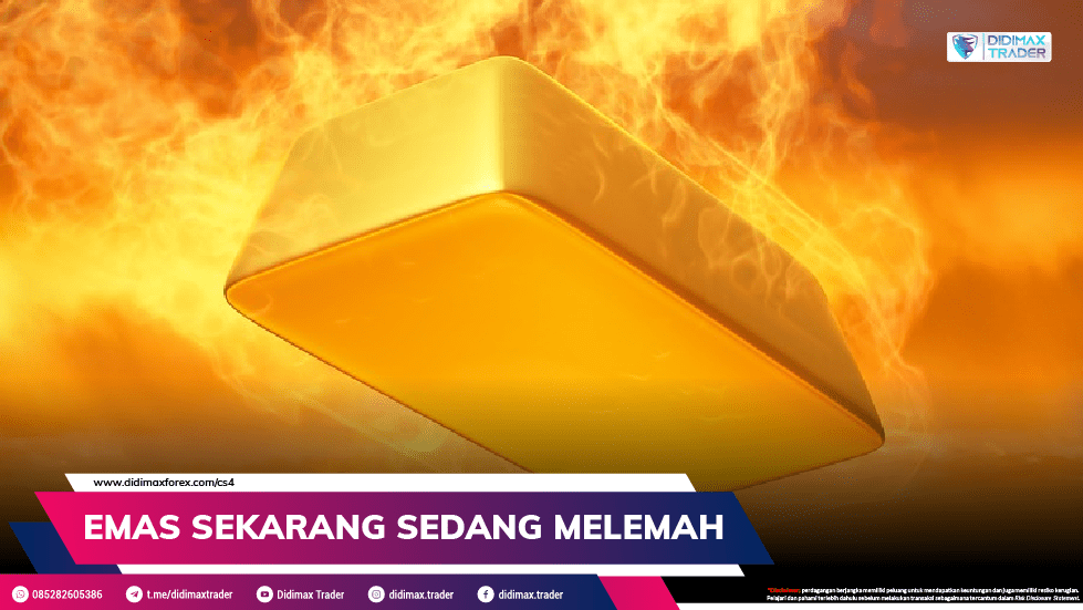 HARGA EMAS SEDANG MELEMAH KARENA USD