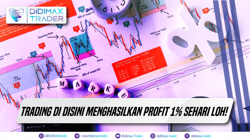 Trading di Disini Menghasilkan Profit 1% Sehari Loh!