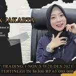 HISTORY TRADING 1 NOV S/D 20 DES 2021 | PROFIT TERTINGGI DI $6300 Rp 63.000.000